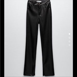 Zara Leather Pants